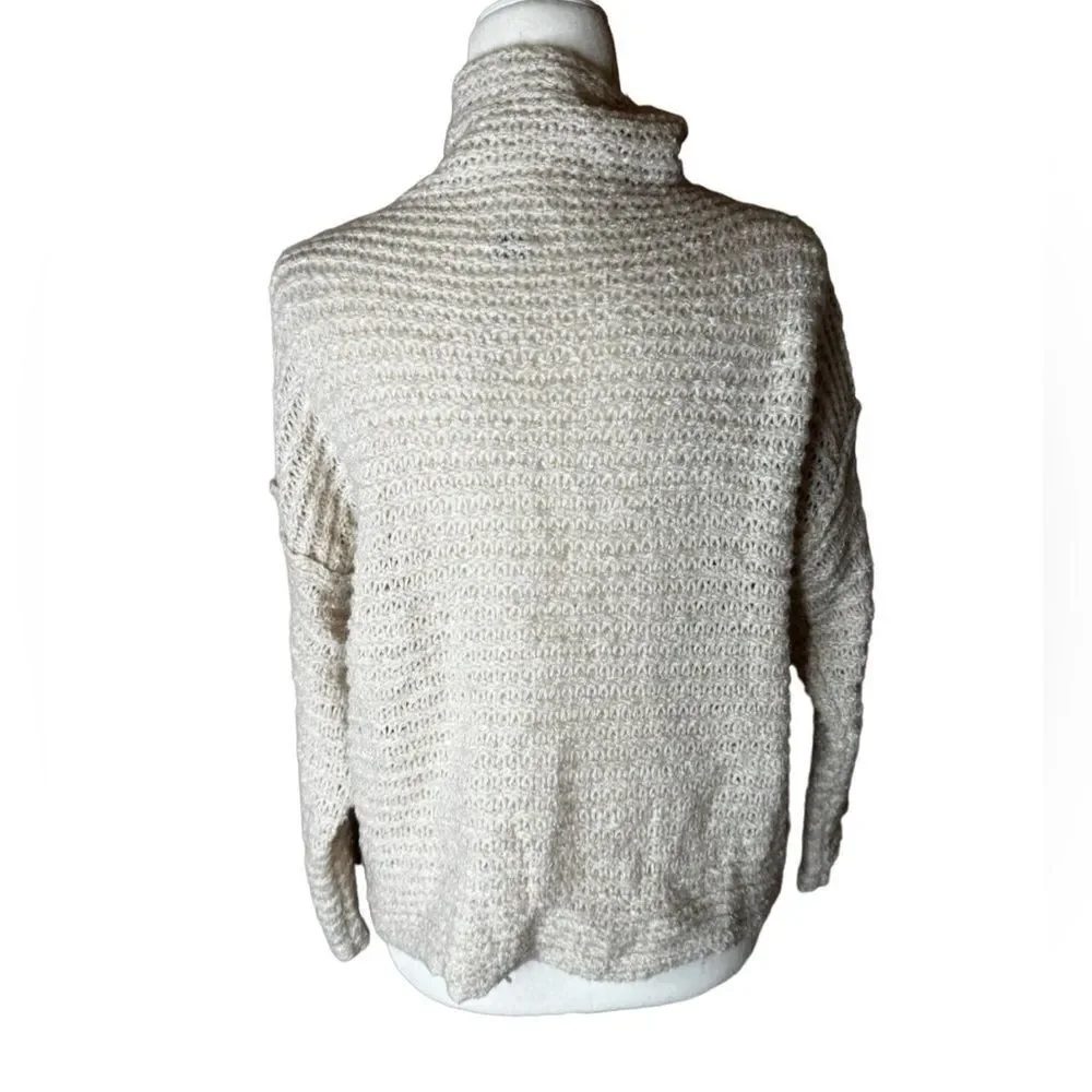 Aerie knit mock neck loose fit sweater size XS